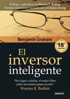 Portada del libro recomendado sobre bolsa e inversión: El inversor inteligente de Benjamin Graham 